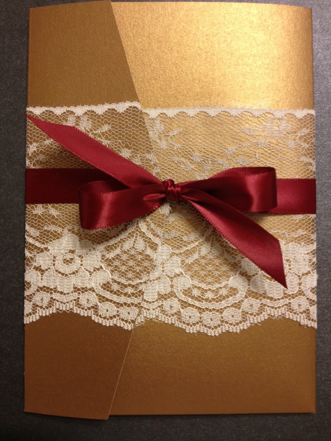 rhode island wedding invitations holiday lace